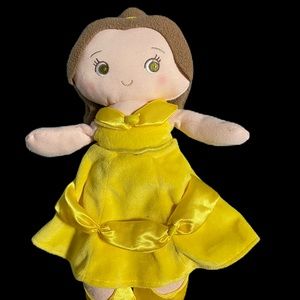 Disney Baby Gund Belle Beauty And The Beast Princess 1st Doll Plush #320500